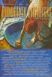Pamiętnik literacki 4/2012