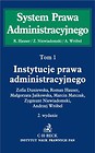 Instytucje prawa administracyjnego Tom 1