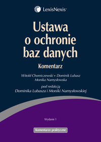 Ustawa o ochronie baz danych Komentarz