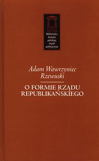O formie rządu republikańskiego