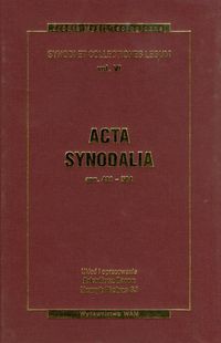 Acta synodalia ANN 431-504 Tom 6