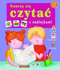 Nauczę się czytać z naklejkami 5-8 lat