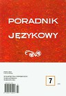 Poradnik językowy 7/2012