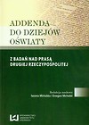 Addenda do dziejów oświaty Z badań nad prasą drugiej Rzeczypospolitej