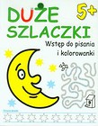 Duże szlaczki 5+ Wstęp do pisania i kolorowanki