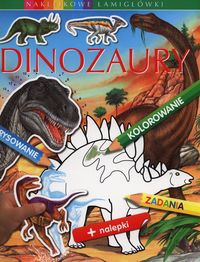 Dinozaury Naklejkowe łamigłówki