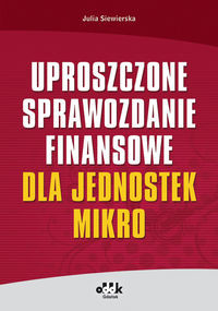 Uproszczone sprawozdanie finansowe dla jednostek mikro