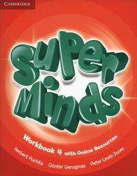 Super Minds 4 Workbook +Online