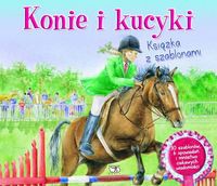 Konie i kucyki. Książka z szablonami