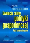 Ewolucja celów polityki gospodarczej