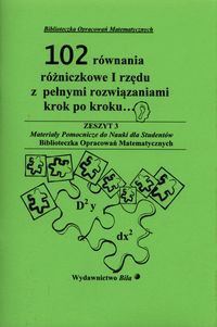 102 równania różniczkowe I rzędu z pełnymi rozwiązaniami krok po kroku